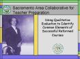 Sacramento Area Collaborative for Teacher Preparation PowerPoint PPT Presentation