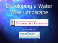 Developing a Water Wise Landscape PowerPoint PPT Presentation