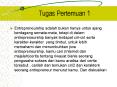 Tugas Pertemuan 1 PowerPoint PPT Presentation