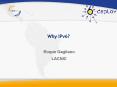 Why IPv6? PowerPoint PPT Presentation