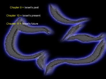 Chapter 9 Israel's past