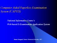 National Informatics Centre