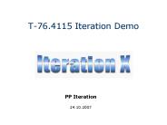 T76'4115 Iteration Demo