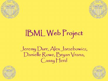 IBML Web Project