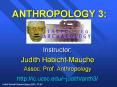 ANTHROPOLOGY 3: PowerPoint PPT Presentation