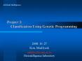 Project 2:   Classification Using Genetic Programming PowerPoint PPT Presentation