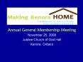 Annual General Membership Meeting PowerPoint PPT Presentation