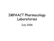 IMPAACT Pharmacology Laboratories