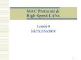 MAC Protocols PowerPoint PPT Presentation