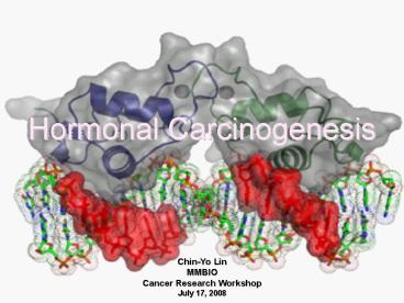 Hormonal Carcinogenesis