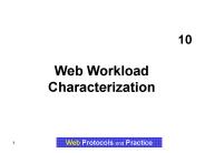 Web Workload Characterization