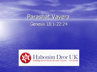 Parashat Vayera