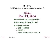 Disks Mar. 24, 2004