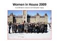 Women in House 2009 PowerPoint PPT Presentation