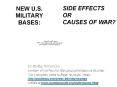 NEW U.S. MILITARY BASES: PowerPoint PPT Presentation