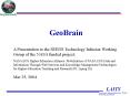 GeoBrain PowerPoint PPT Presentation