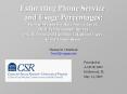 Estimating Phone Service and Usage Percentages: How to Weight the Data from a Local, Dual-Frame Sample Survey of Cellphone and Landline Telephone Users in the United States PowerPoint PPT Presentation