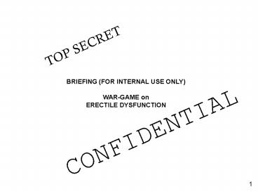 TOP SECRET