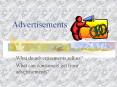 Advertisements PowerPoint PPT Presentation