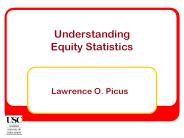 Understanding Equity Statistics
