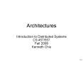 Architectures PowerPoint PPT Presentation