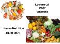 Vitamins PowerPoint PPT Presentation