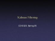 Kalman Filtering