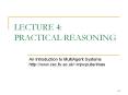 LECTURE%204:%20PRACTICAL%20REASONING PowerPoint PPT Presentation