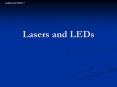 Lasers and LEDs PowerPoint PPT Presentation