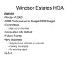 Windsor Estates HOA PowerPoint PPT Presentation