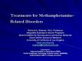 Treatments for Methamphetamine-Related Disorders PowerPoint PPT Presentation