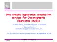 Grid enabled application visualisation services for Oceanographic diagnostics studies PowerPoint PPT Presentation