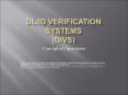 DLID Verification Systems DIVS PowerPoint PPT Presentation