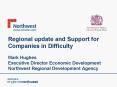 Regional update and Support for Companies in Difficulty Mark Hughes Executive Director Economic Deve PowerPoint PPT Presentation