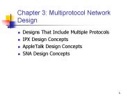 Chapter 3: Multiprotocol Network Design
