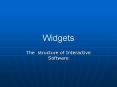 Widgets PowerPoint PPT Presentation