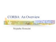CORBA: An Overview