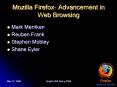 Mozilla Firefox Advancement in Web Browsing PowerPoint PPT Presentation