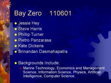 Bay Zero 110601
