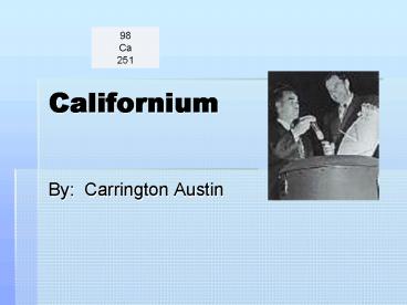 Californium