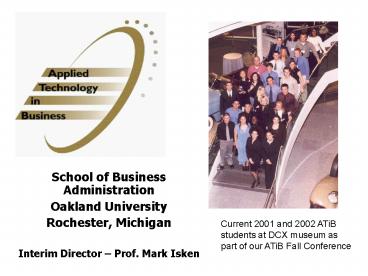 School of Business Administration