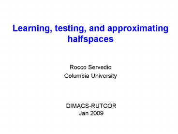 presentation player overlay