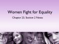 Women Fight for Equality PowerPoint PPT Presentation