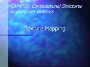 Texture Mapping