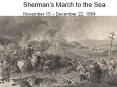 Shermans March to the Sea PowerPoint PPT Presentation