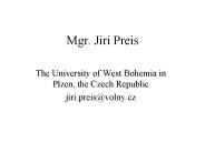 Mgr' Jiri Preis