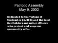 Patriotic Assembly May 9, 2002 PowerPoint PPT Presentation