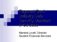 Payment Card Industry Data Security Standard PCI 2008 PowerPoint PPT Presentation