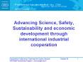 Advancing Science, Safety, Sustainability and economic development through international industrial PowerPoint PPT Presentation