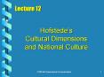 Hofstedes PowerPoint PPT Presentation